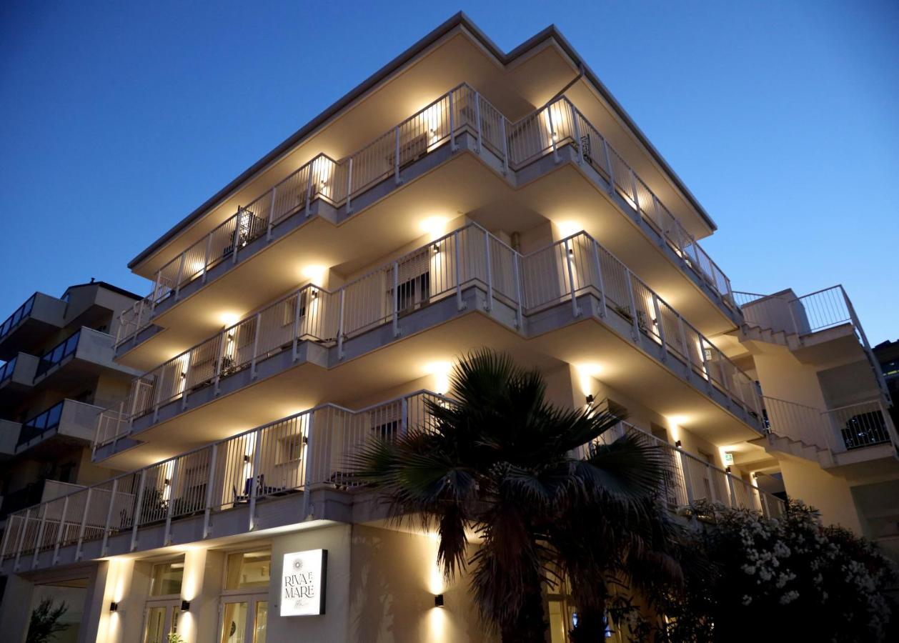 Hotel Riva E Mare Rimini Eksteriør bilde