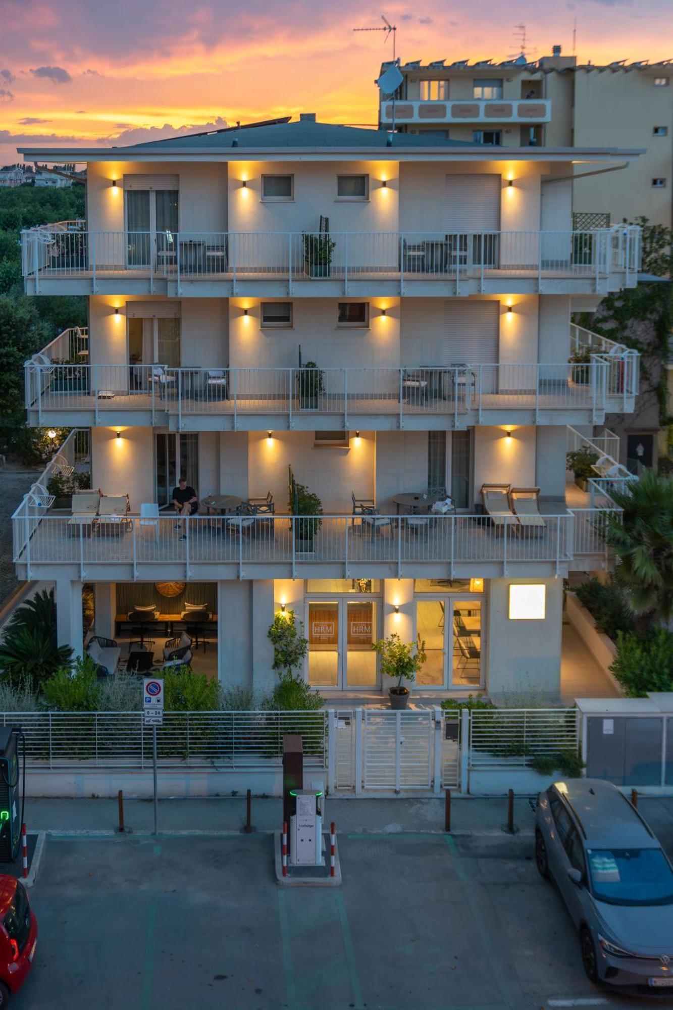 Hotel Riva E Mare Rimini Eksteriør bilde
